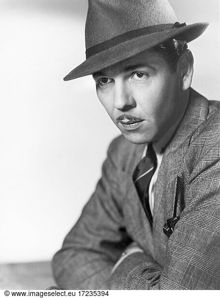 American Film Actor Roger Pryor  Head and Shoulders Publicity Portrait  Columbia Pictures  1930's