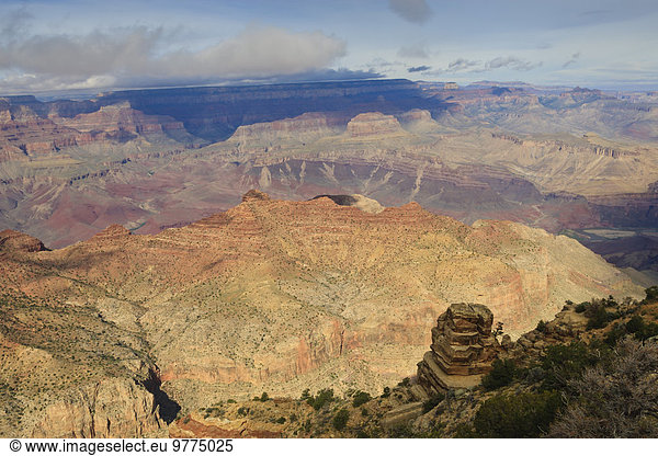 Amerika Ehrfurcht Nordamerika Arizona Grand Canyon Nationalpark Verbindung zeigen UNESCO-Welterbe Schlucht Navajo