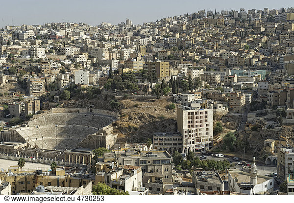 Amman  die Hauptstadt des Haschemitischen Königreiches Jordanien  Vorderasien