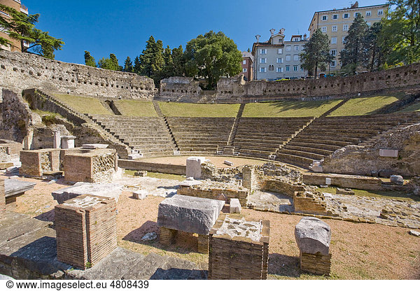 Amphitheater  Triest  Italien  Europa