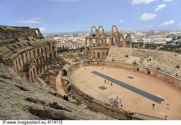 Amphitheater von El Jem  Tunesien