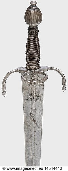 An Italian short sword An Italian short sword, circa 1600. Broad ...