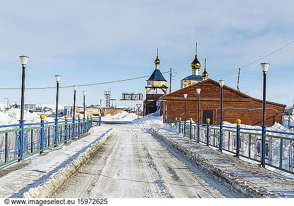 Anadyr  östlichste Stadt Russlands  Autonomer Bezirk Tschukotka  Russland  Eurasien