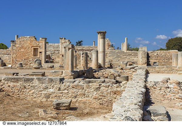 Ancient Greek city Kourion  near Limassol  Cyprus.