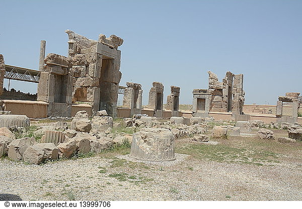 Ancient Horse Statue,  Persepolis,  Iran