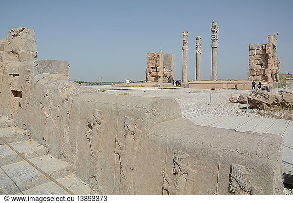 Ancient Ruins  Persepolis  Iran
