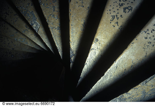 Ancient Stone Spiral Staircase