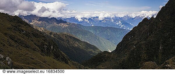 Anden auf dem Inka-Trail Trek Tag 3  Region Cusco  Peru
