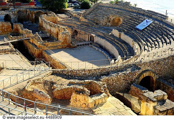 Anfiteatro romano  siglo I  Tarragona  Catalunya  España
