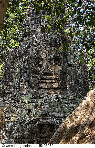 Angkor Thom-Tempel  Angkor  Siem Reap  Kambodscha