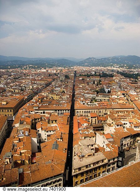 Ansicht  Kathedrale  Florenz  Italien