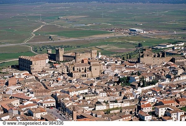 Ansicht Luftbild Fernsehantenne Spanien Toledo