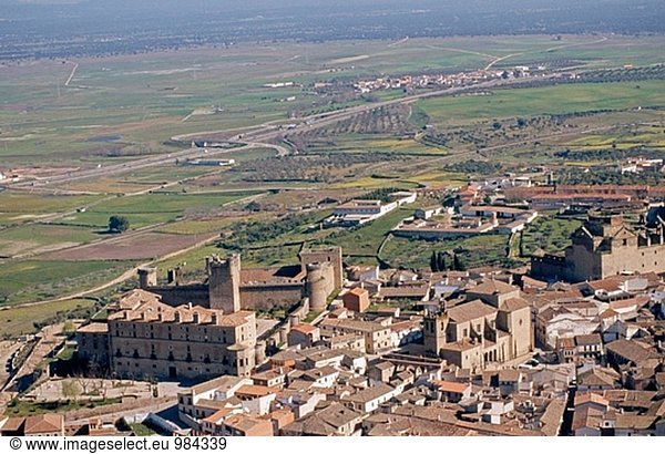 Ansicht Luftbild Fernsehantenne Spanien Toledo