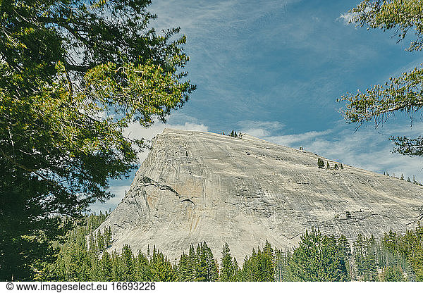 Ansichten des Yosemite National Park im Sommer in Nordkalifornien.