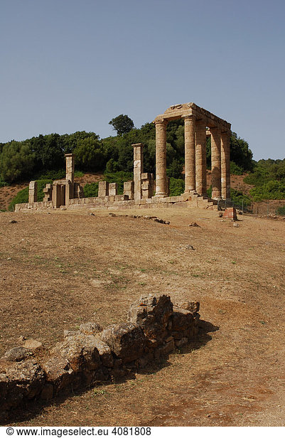 Antas-Tempel  Fluminimaggiore  Sardinien  Italien