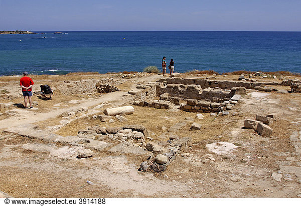 Antike Kirche,  Chersonissos,  LimÌn ChersÛnisou,  Kreta,  Griechenland,  Europa