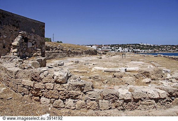 Antike Kirche  Chersonissos  LimÌn ChersÛnisou  Kreta  Griechenland  Europa