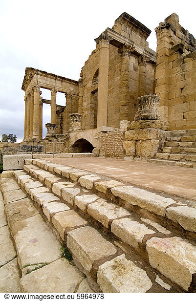 Antike römische Stadt von Sufetula  Sufetula  Tunesien  Nordafrika  Afrika