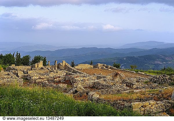 Antike Stadt Byllis  Qarier Fier  Albanien  Europa