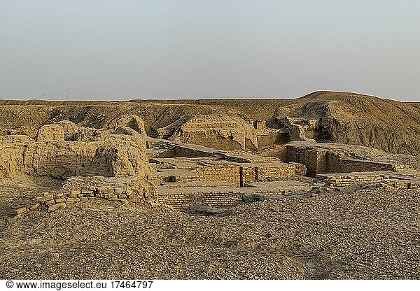 Antike Stadt Ur  Ahwar im Südirak  Unesco-Stätte  Irak  Asien