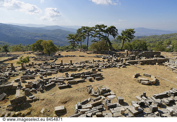 Antikes Heiligtum Labranda bei Milas  Provinz Mu?la  Karien  Ägäis  Türkei