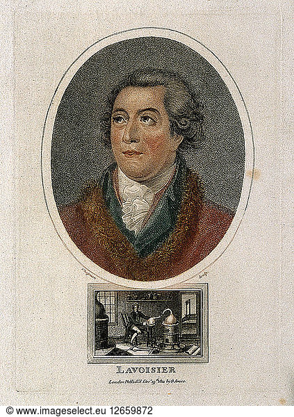 Antoine-Laurent Lavoisier (1743-1794)  1812.