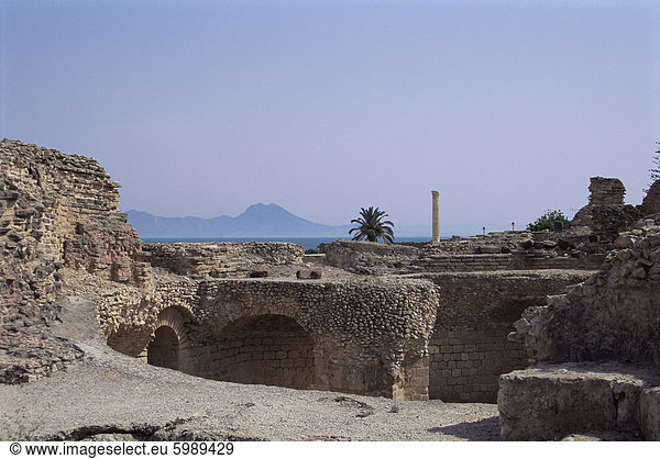 Antonine Bäder  Karthago  UNESCO World Heritage Site  Tunesien  Nordafrika  Afrika
