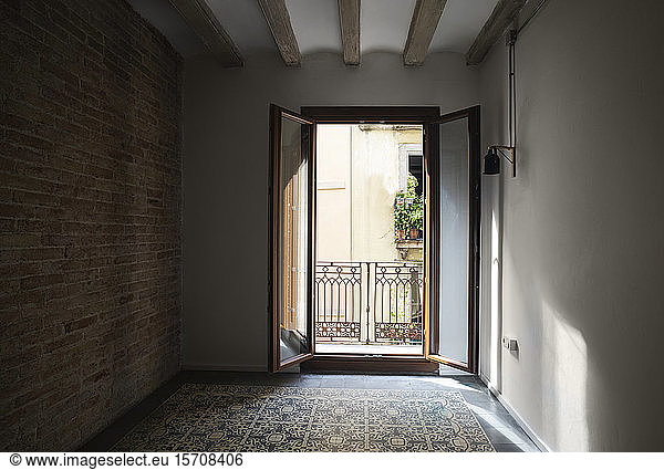 Apartment with tiled floor in Barcelona  Spain