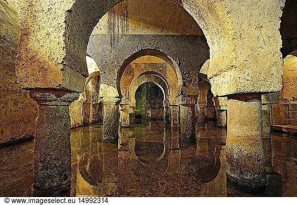Arabic cistern. Old town of Caceres. Extremadura Spain