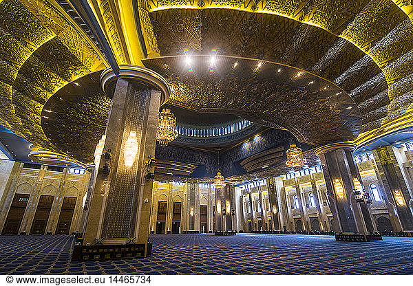 Arabien  Kuwait  Große Moschee  Gebetsraum