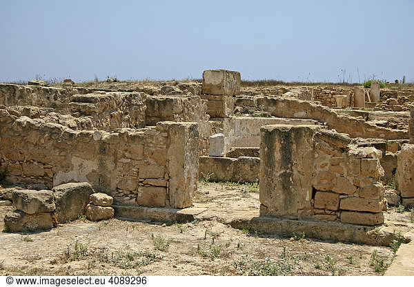 Archäologie  Römische Siedlung  Ruinen  Paphos  Zypern