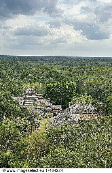 Archäologische Fundstätte Yucatec-Maya  Ek? Balam  Yucatan  Mexiko  Mittelamerika