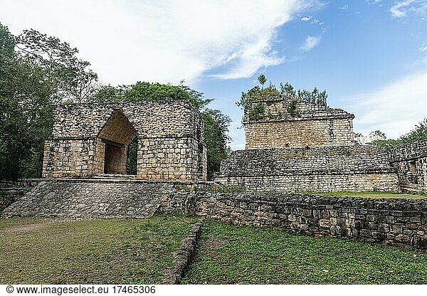 Archäologische Fundstätte Yucatec-Maya  Ek? Balam  Yucatan  Mexiko  Mittelamerika