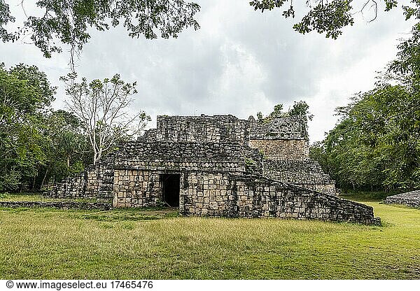 Archäologische Fundstätte Yucatec-Maya  Ek? Balam  Yucatan  Mexiko  Mittelamerika