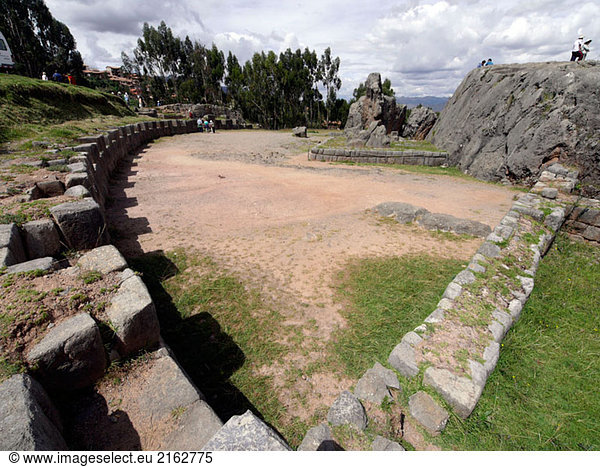 Archäologische Zone. Qenko  Cuzco. Peru.