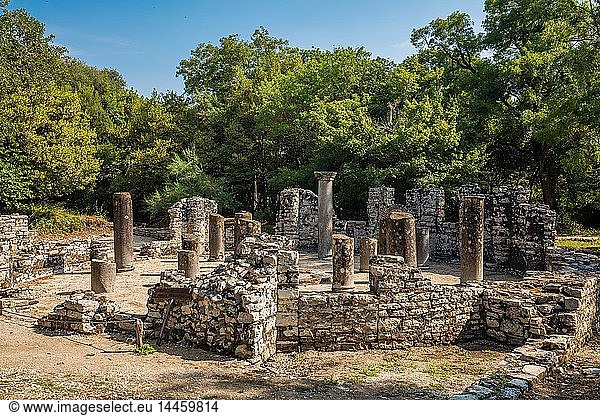 Archäologischer Park von Butrint UNESCO-Weltkulturerbe Butrinto Albanien