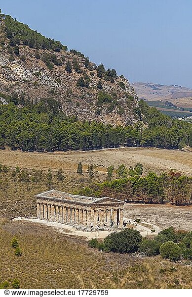 Archaeological Area of Segesta Calatafimi Trapani Sicily Italy Europe