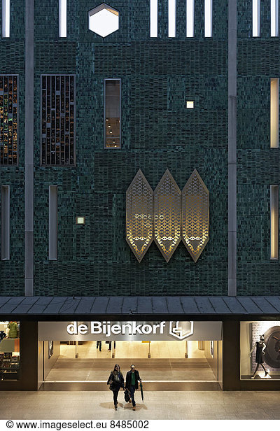 Architekt Fassade Hausfassade Niederlande Mosaik