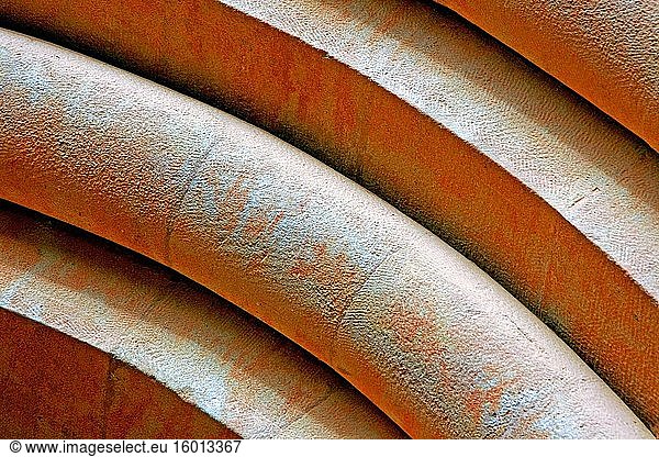 Architektonisches Detail der Kathedrale von Santa Maria  Solsona  Katalonien  Spanien