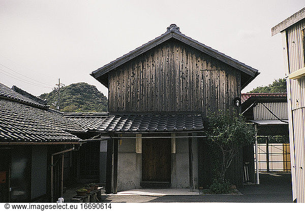 Architektur in der Nachbarschaft von Naoshima Japan