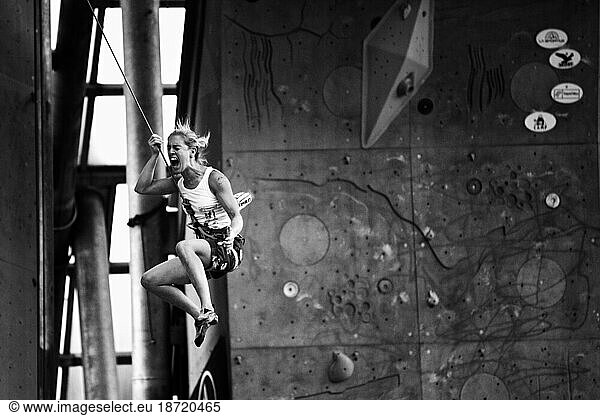 Arco Rock Master climbing competition in Italy.