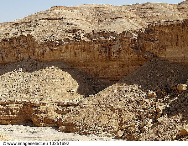 Area of Sodom along the south-western part of the Dead Sea in Israel; part of the Judean Desert Nature Reserve.