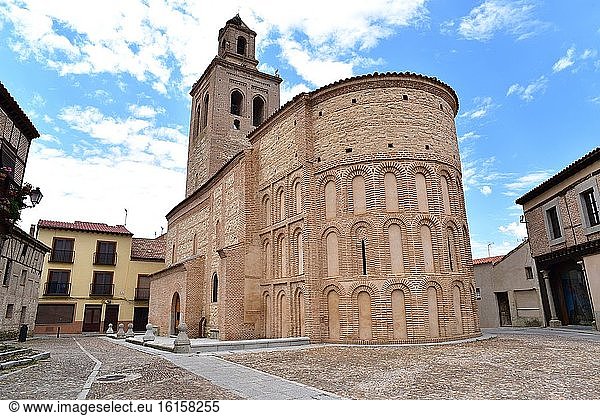 Arevalo  Kirche Santa Maria la Mayor (Mudéjar 12-13. Jahrhundert). Provinz Avila  Kastilien und Leon  Spanien.