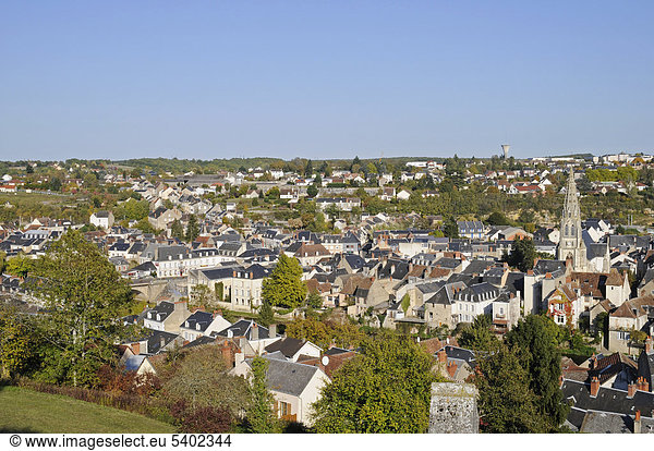 Argenton-sur-Creuse  Gemeinde  Chateauroux  Departement Indre  Centre  Frankreich  Europa  ÖffentlicherGrund