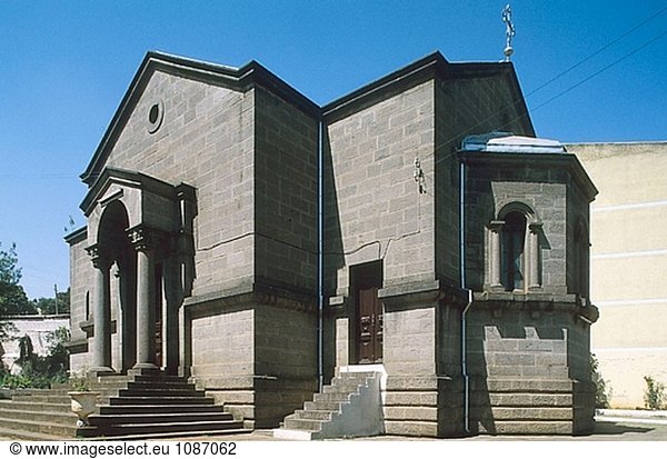 Armenische Kirche. Addis Abeba. Äthiopien.
