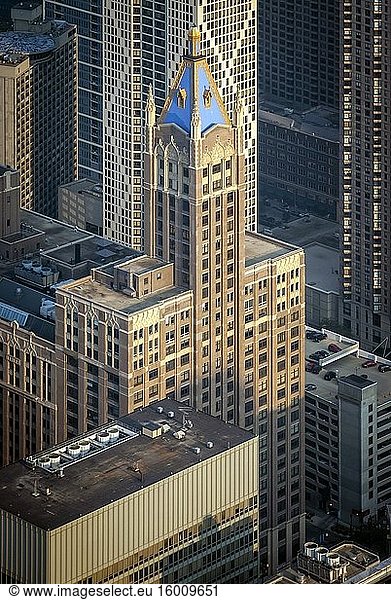 Art-Déco-Gebäude  Chicago IL.
