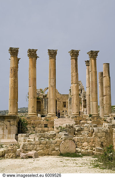 Artemis-Tempel  Jerash  Jordan  Naher Osten