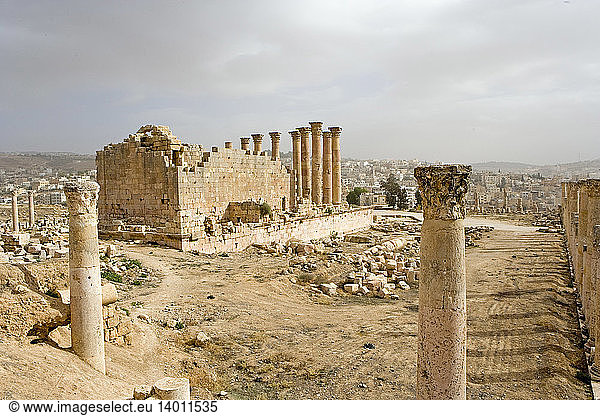 Artemis Temple Gerasa Jordan