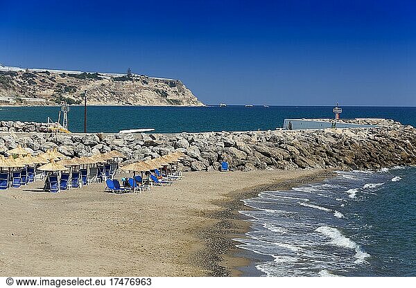 Arvi- Strand  Arvi  Südküste  Kreta  Griechenland  Europa