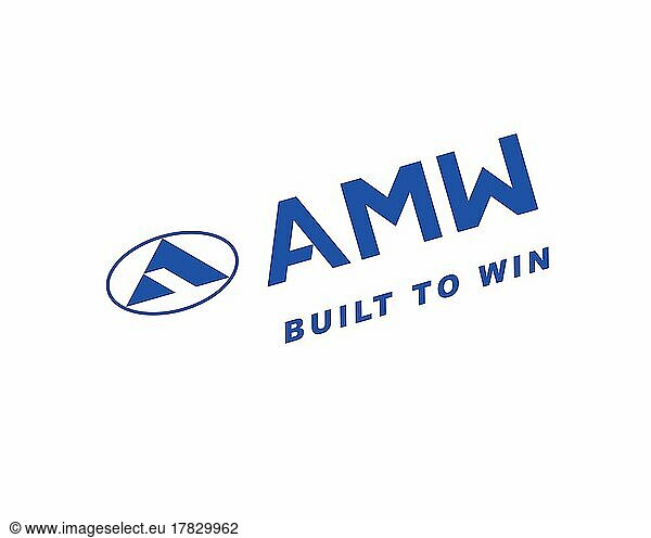 Asia MotorWorks  gedrehtes Logo  Weißer Hintergrund